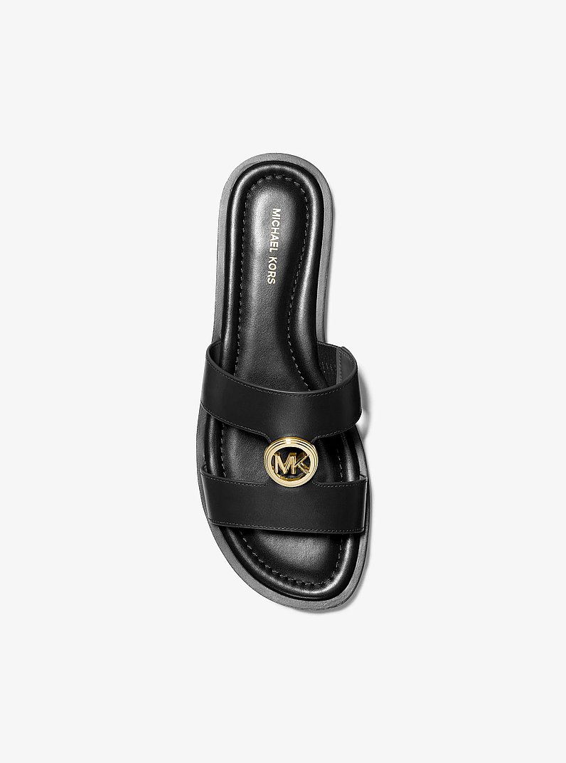 Sandalo Erin in pelle in NERO | Michael Kors