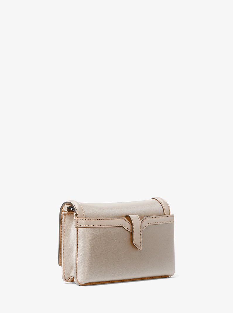 Jet Set Small Nylon Smartphone Crossbody Bag in LIGHT SAND | Michael Kors