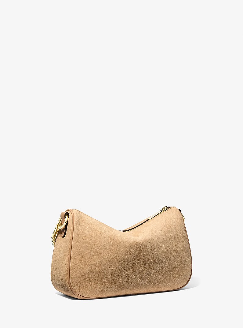 Carmela Medium Convertible Crossbody Bag in CAMEL | Michael Kors