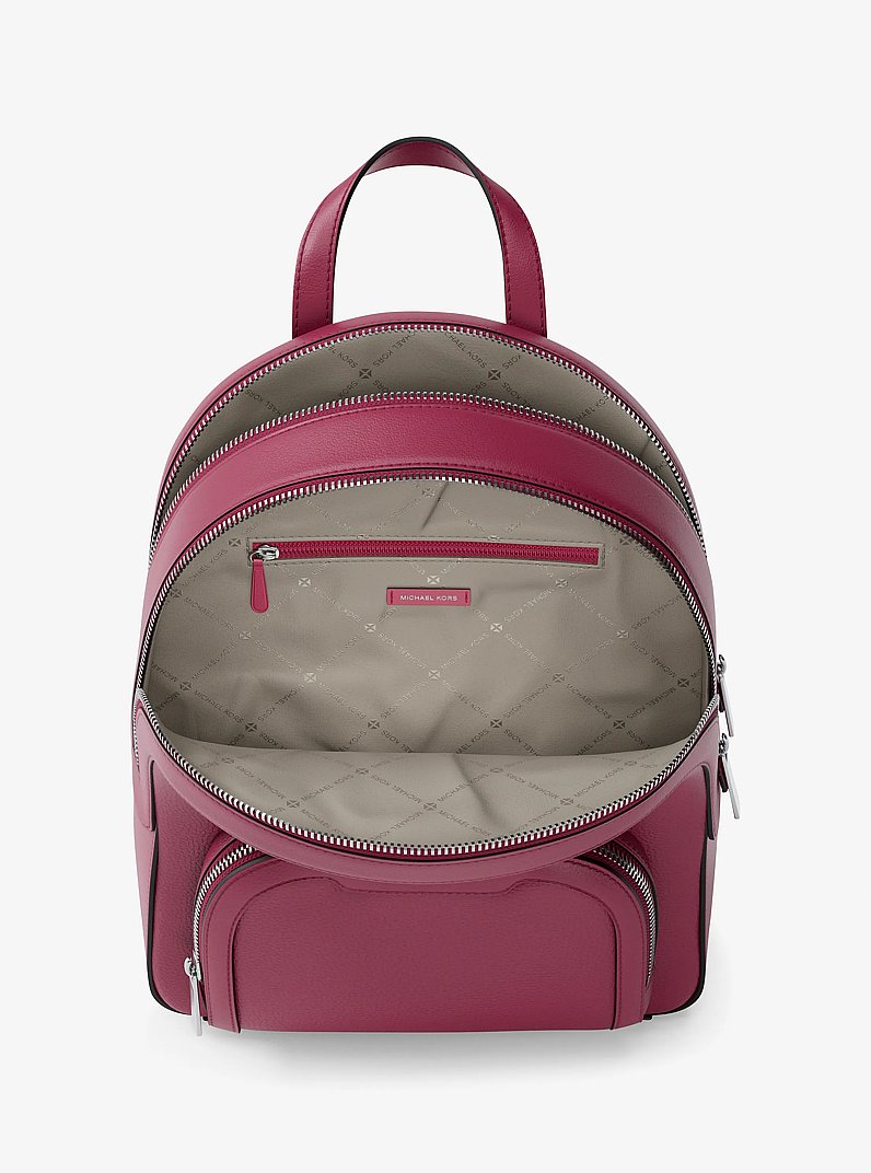 Mochila Jaycee mediana de piel granulada