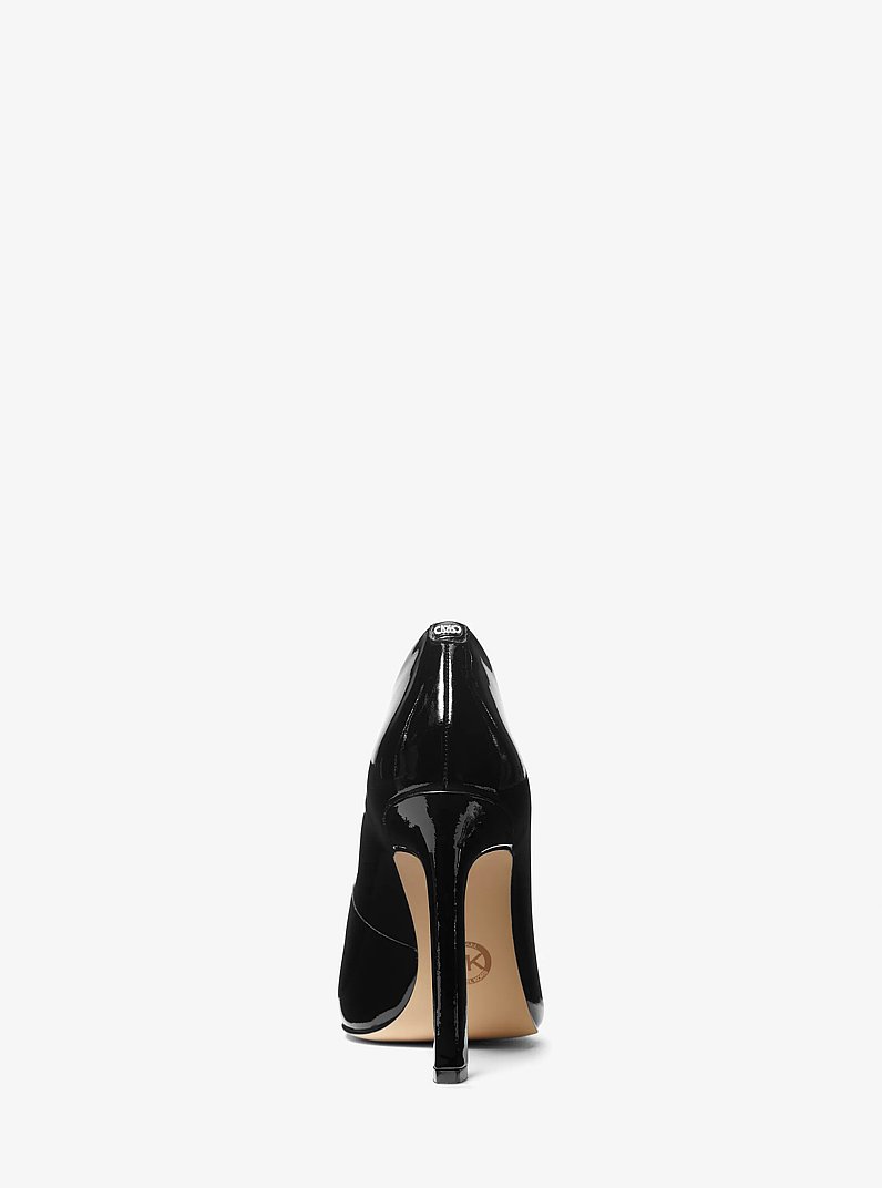 Amara Patent Leather Pump in BLACK | Michael Kors