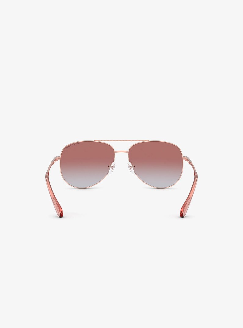 Perledo Sunglasses in ROSE GOLD | Michael Kors