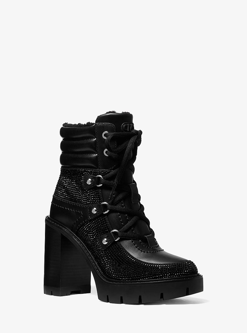 Bota Asher con adornos de cristal in NEGRO | Michael Kors