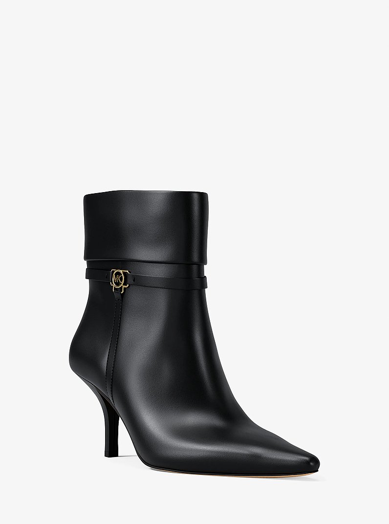 Nalia Ankle Boot in BLACK | Michael Kors