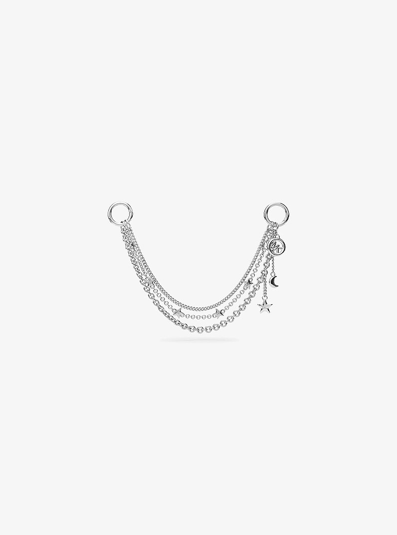 Star Chain Bag Charm in SH RHODIUM | Michael Kors