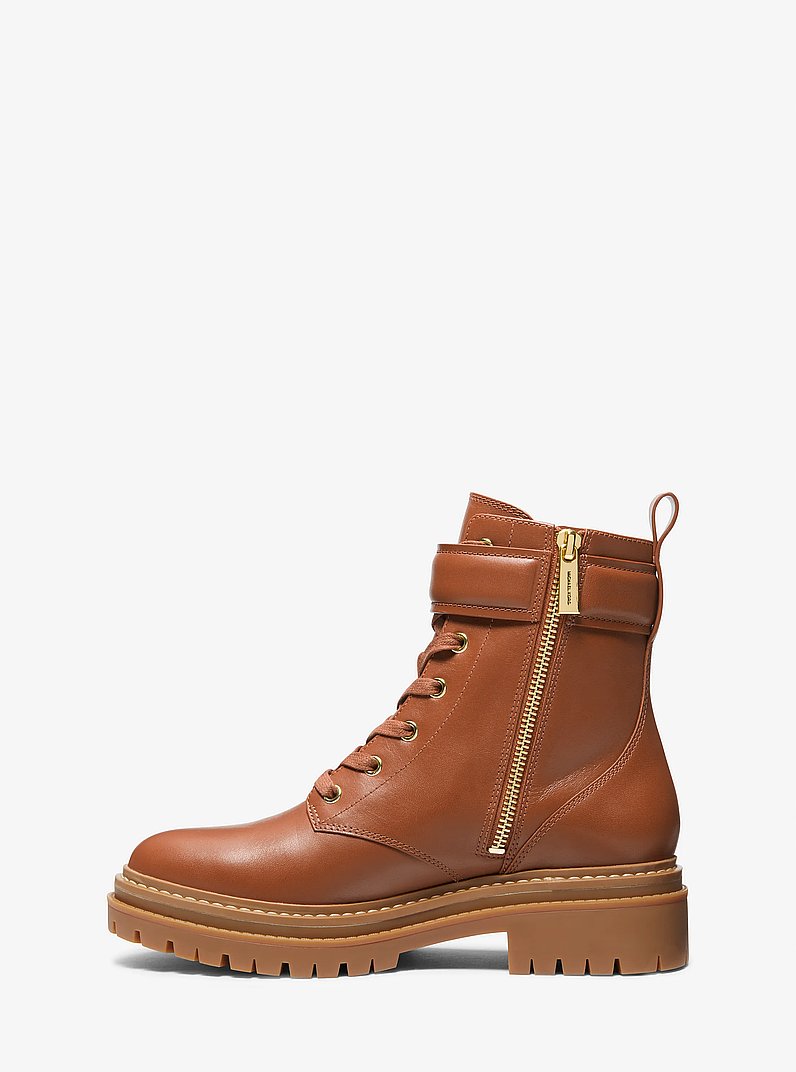 Parker Leather Combat Boot