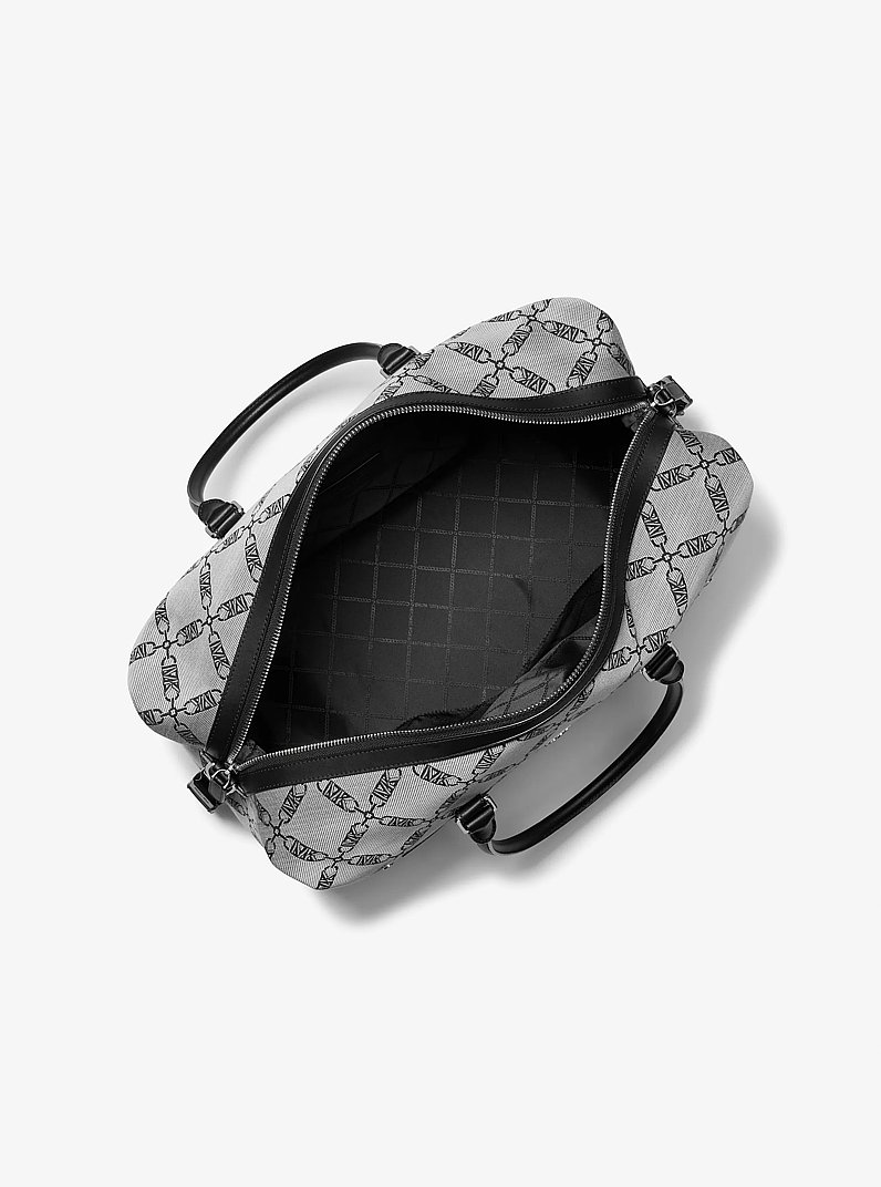 Henry Empire Logo Jacquard Duffel Bag
