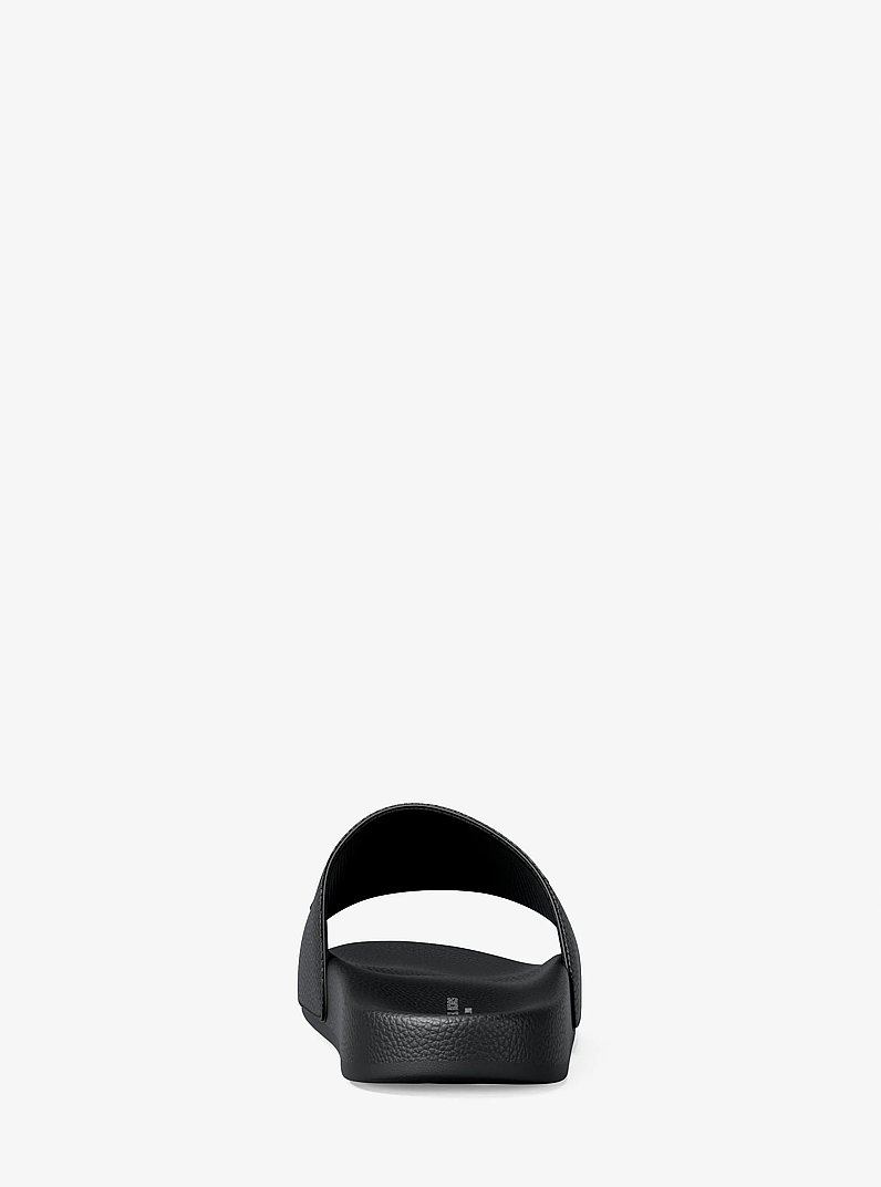 Dawson KORS Slide Sandal in BLACK | Michael Kors