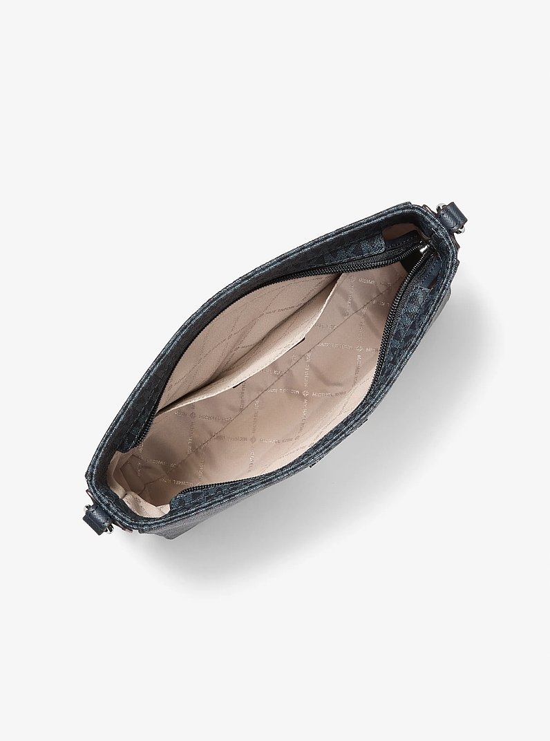 Jet Set Travel Large Logo Messenger Bag in ADMIRAL | Michael Kors