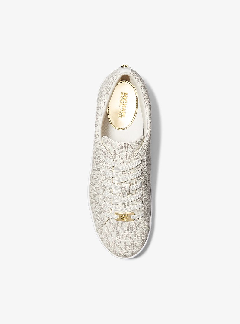 Sneaker Keaton con logo in VANIGLIA | Michael Kors