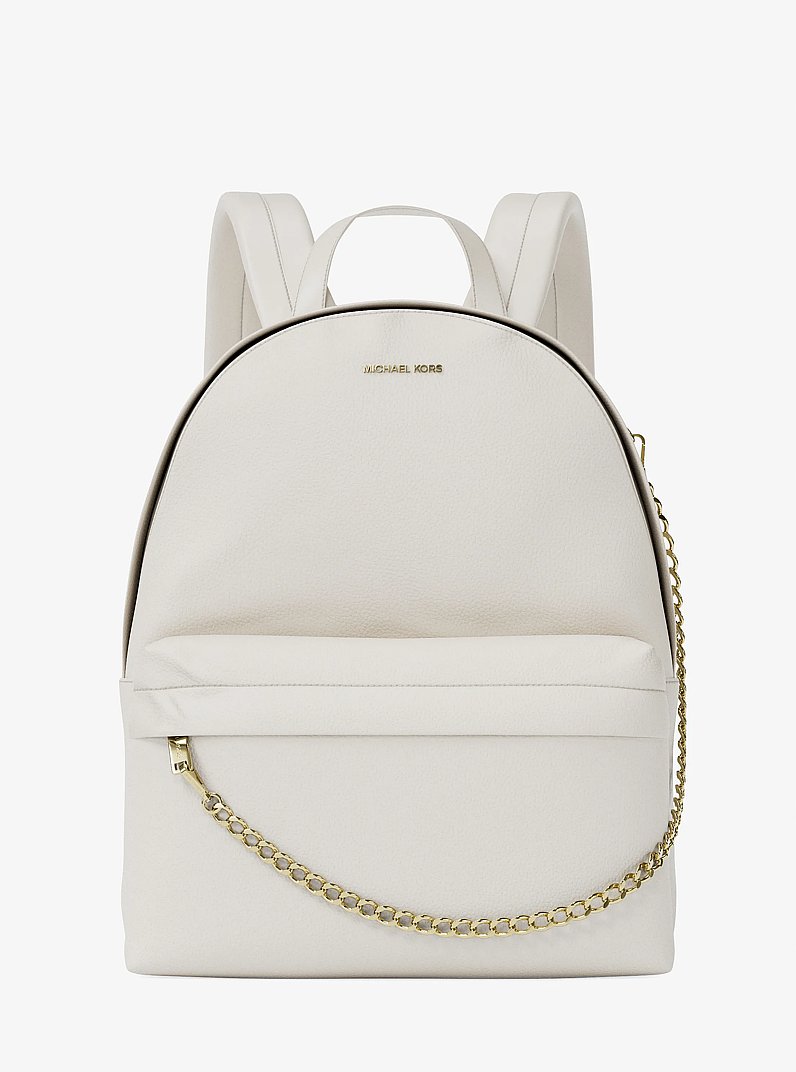 Slater Medium Backpack in LT CREAM | Michael Kors