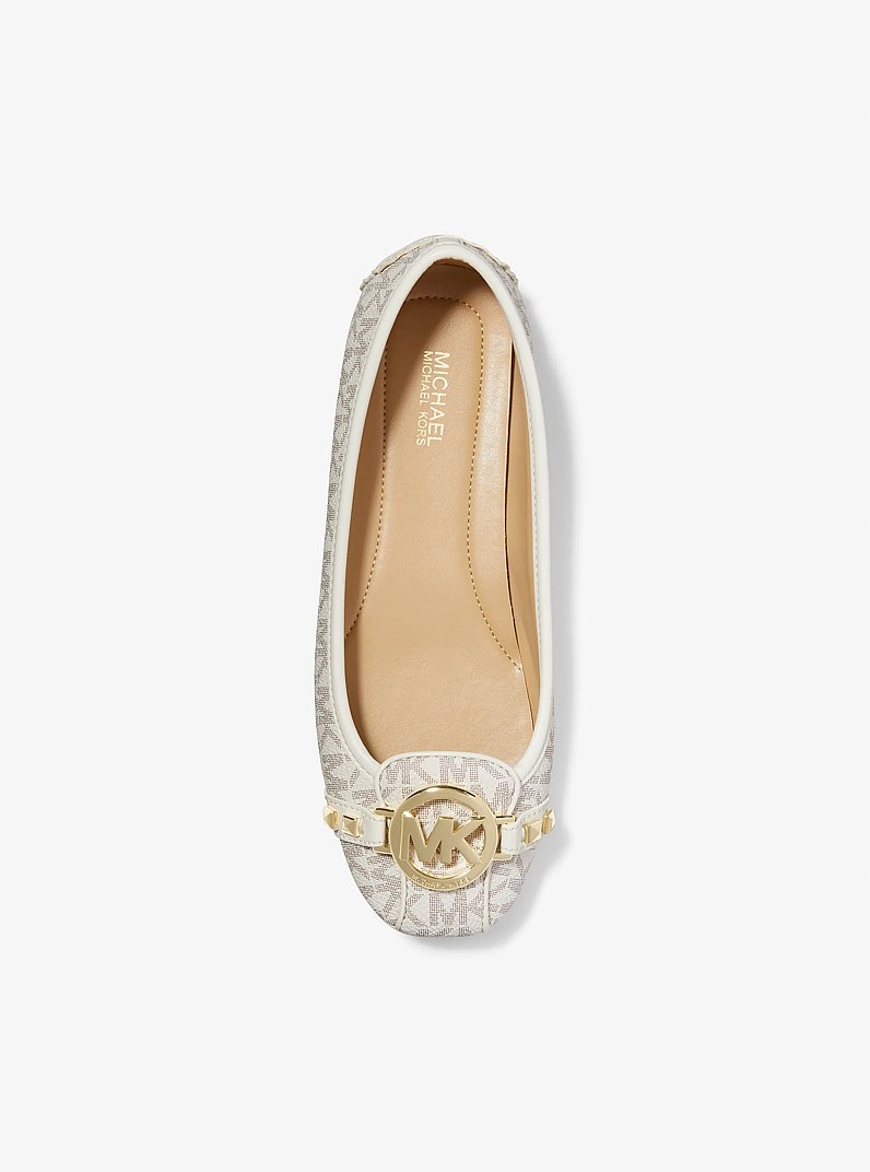 Mocassino Fulton con logo e borchie in VANIGLIA | Michael Kors