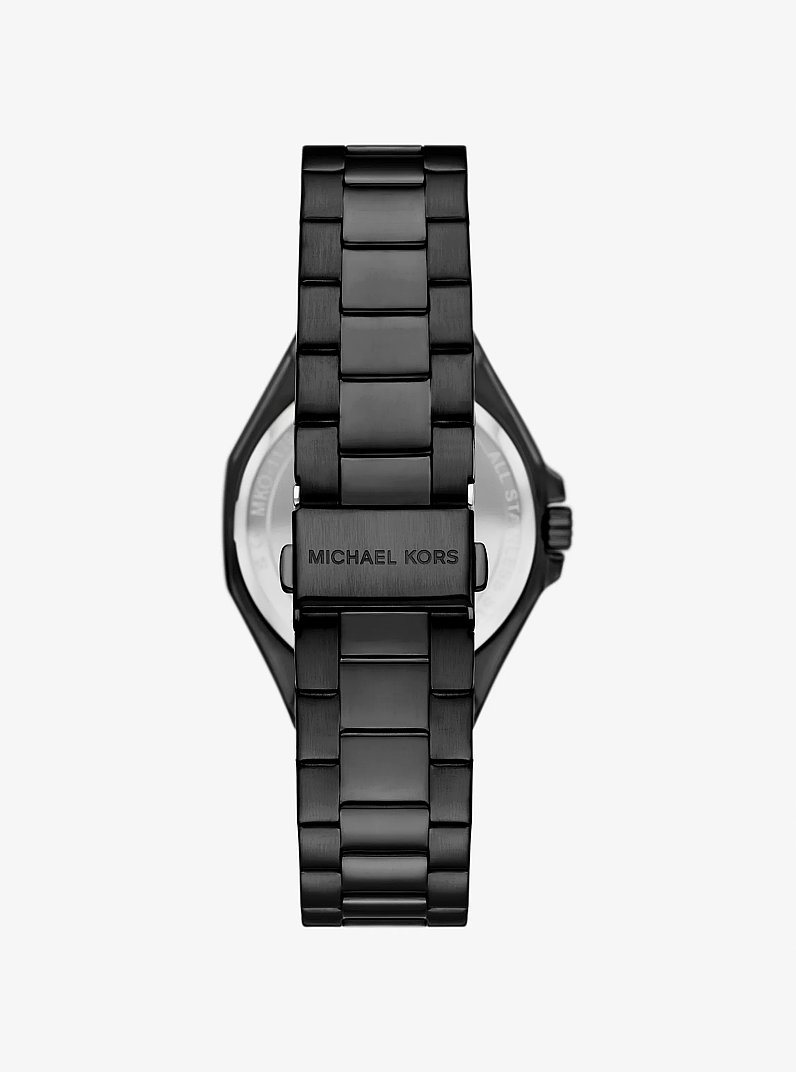 Montre surdimensionn&eacute;e Callum de ton noir in NOIR | Michael Kors