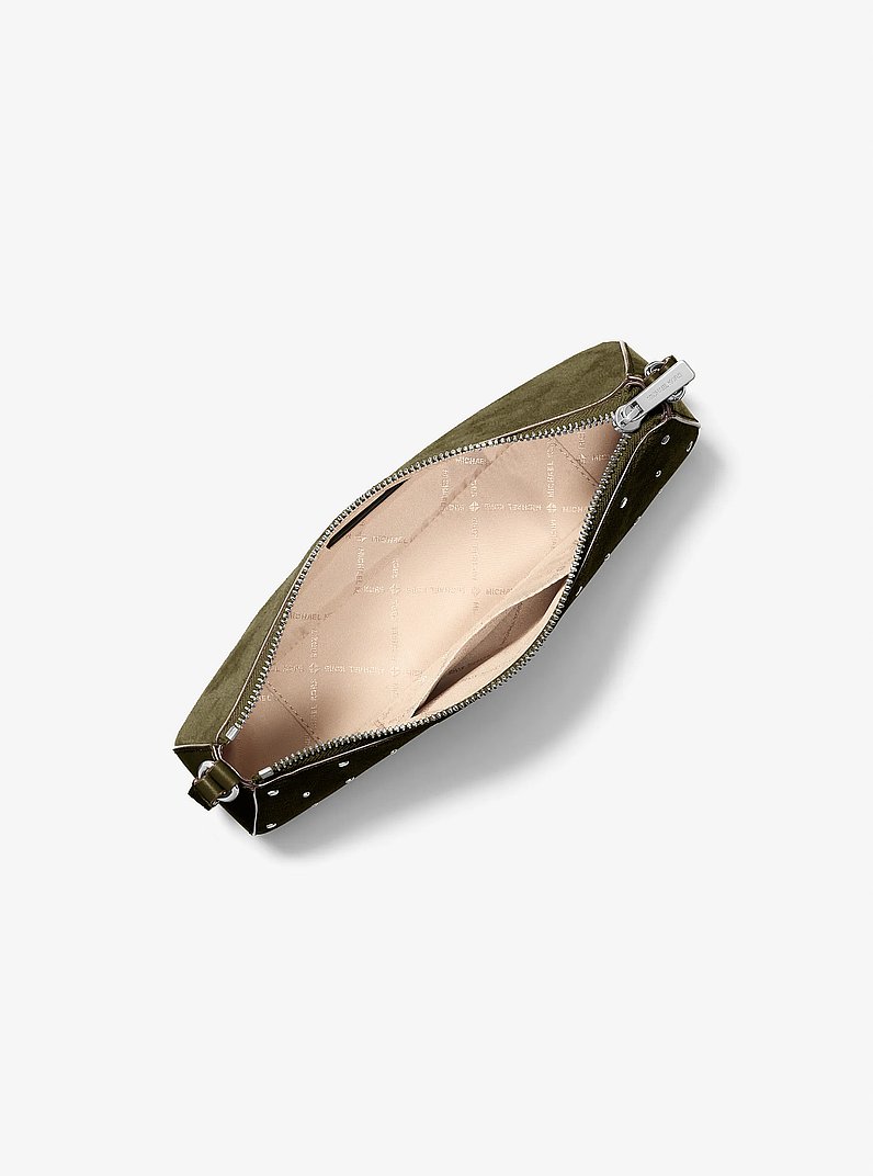 Sammy Small Studded Pochette in OLIVE | Michael Kors