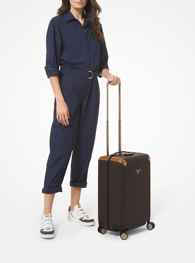 Maleta con logotipo in MARR&Oacute;N/BELLOTA | Michael Kors