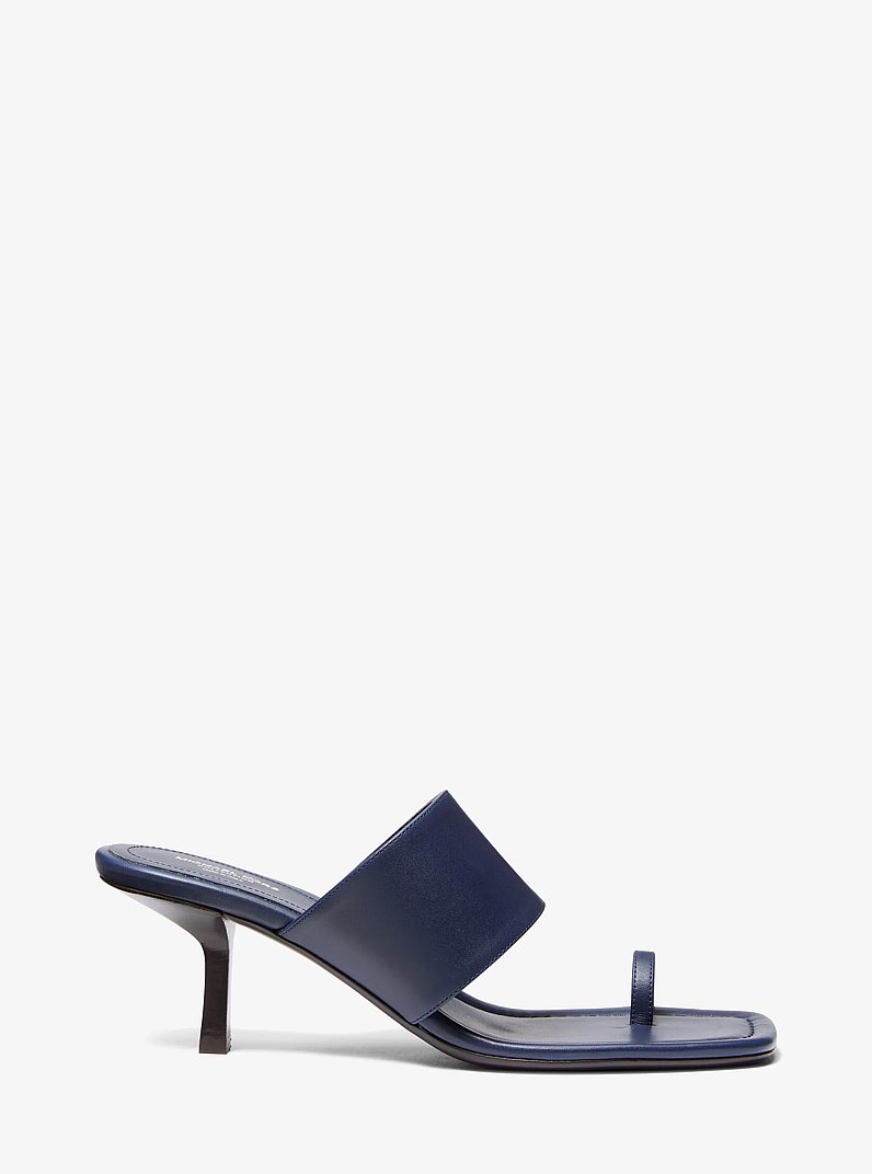 Dionne Leather Sandal in MARITIME | Michael Kors