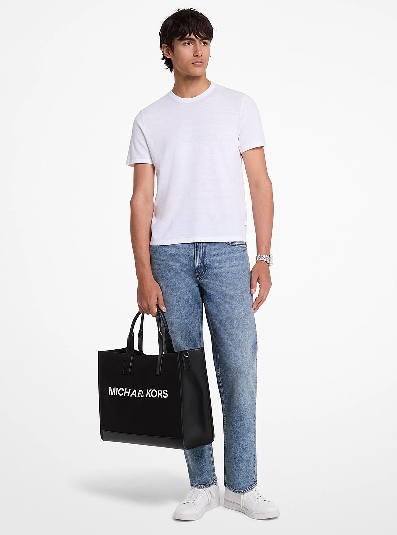 Cooper Canvas Tote Bag in BLACK - Sale | Michael Kors [US]