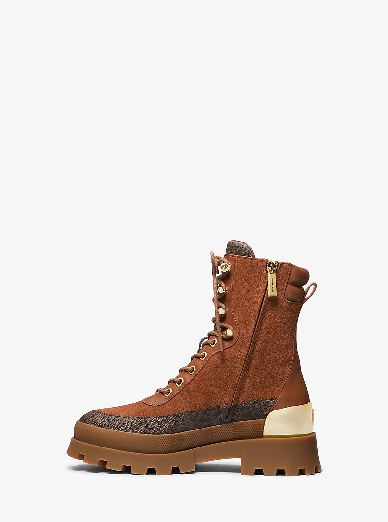 Rowan Suede and Logo Boot