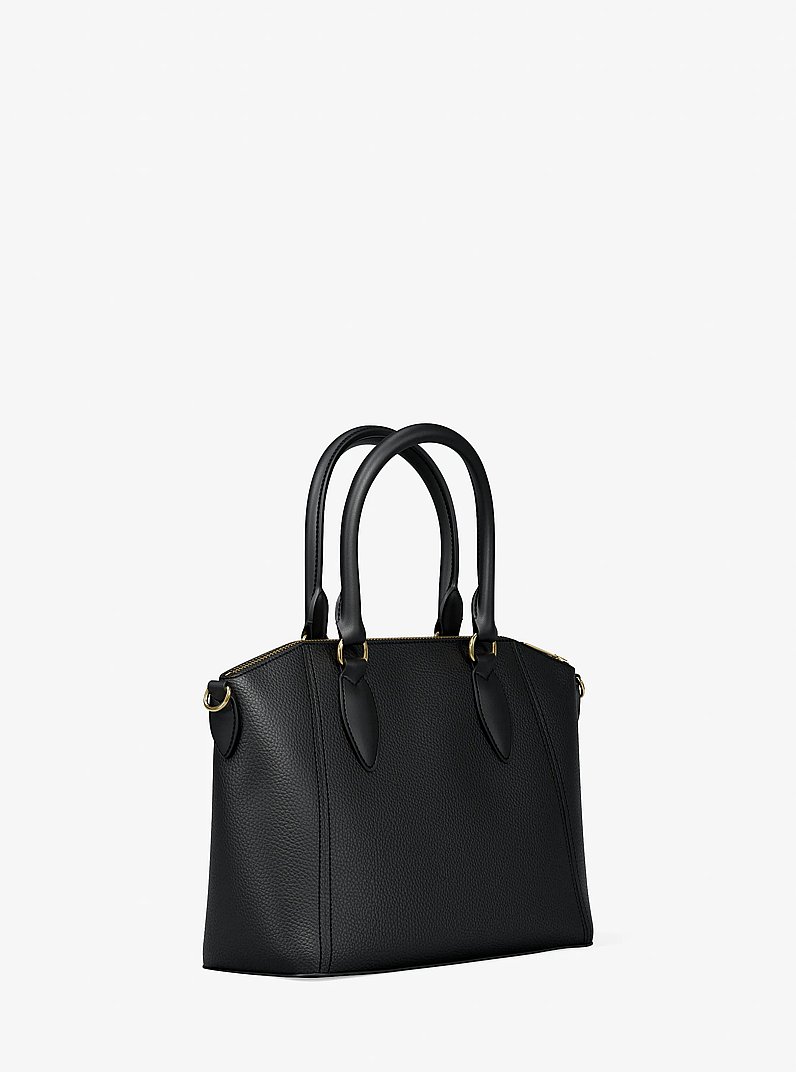 Sienna Small Satchel in BLACK | Michael Kors