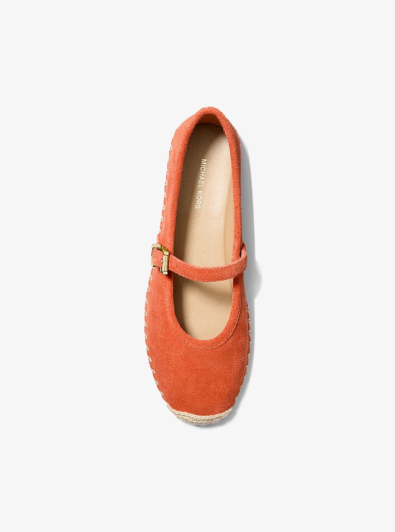 Lynn Suede Ballet Espadrille in MIMOSA | Michael Kors
