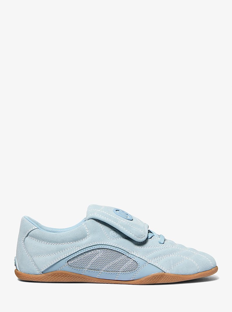 Kyler Suede and Mesh Trainer in CHAMBRAY | Michael Kors