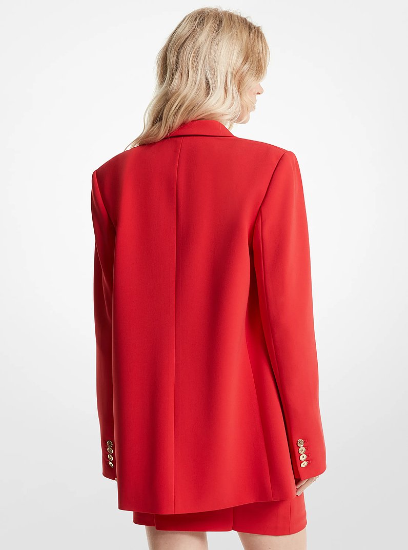 Crepe Boyfriend Blazer