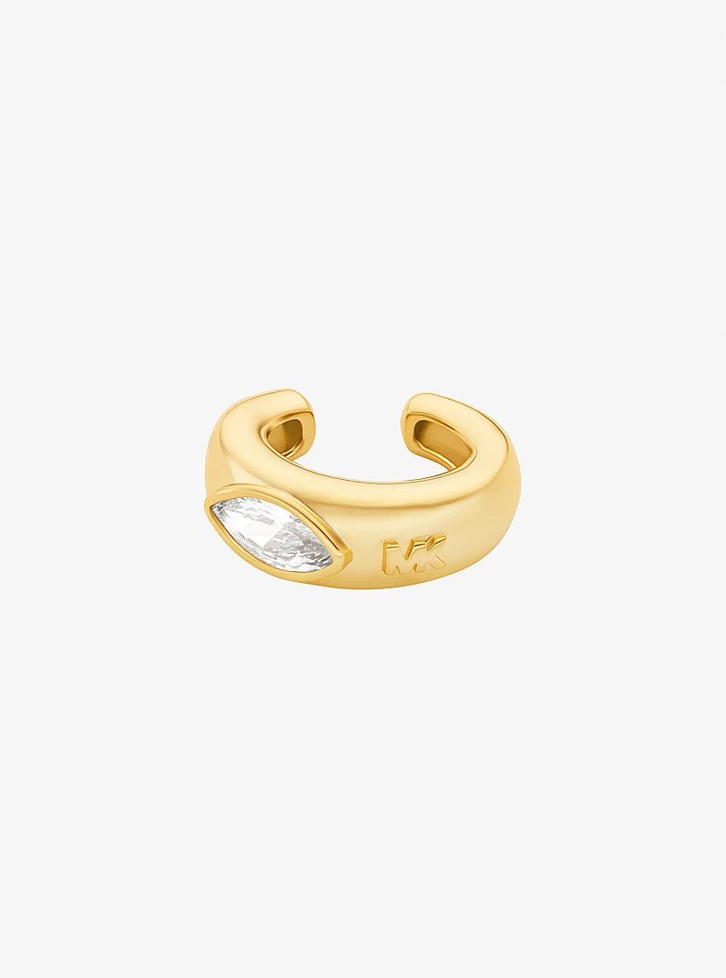 Marquise Stone Ear Cuff in GOLD | Michael Kors