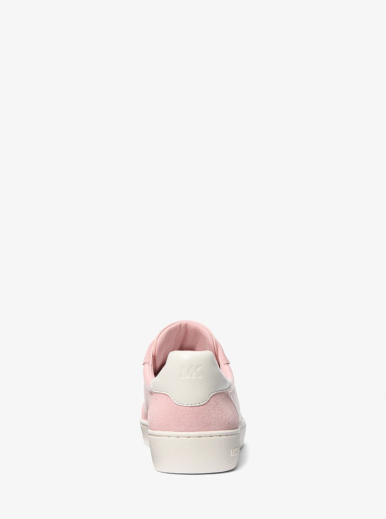 Scotty Leather Sneaker in SMOKEY ROSE | Michael Kors