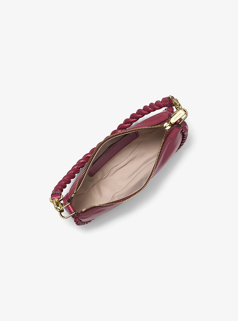 Pochette transformable Kyla peque&ntilde;o de piel in MORA | Michael Kors