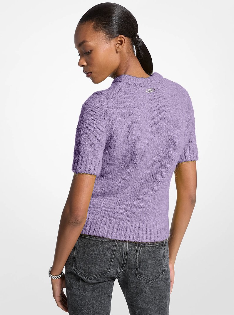 Pull &agrave; manches courtes en tricot in [3524] | Michael Kors