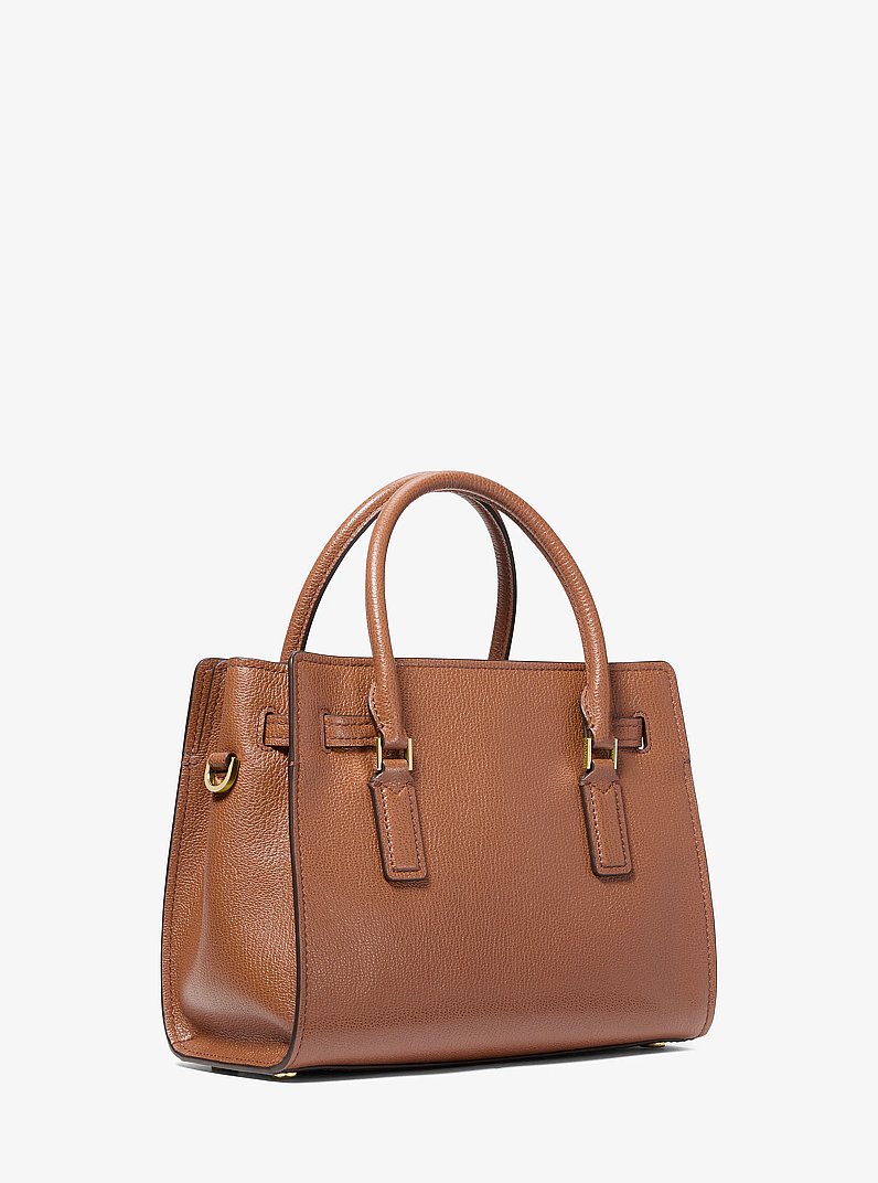 Borsa a tracolla Hamilton Moderne piccola in pelle in CUOIO | Michael Kors