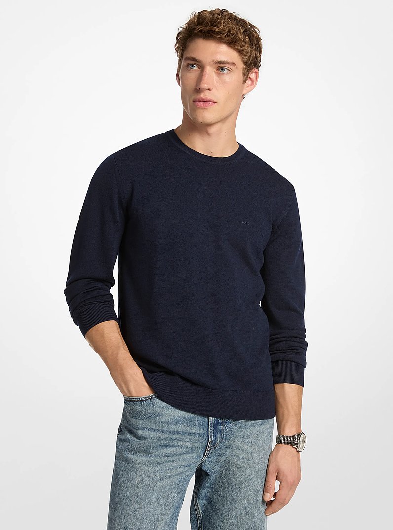 Wool Sweater in MIDNIGHT | Michael Kors