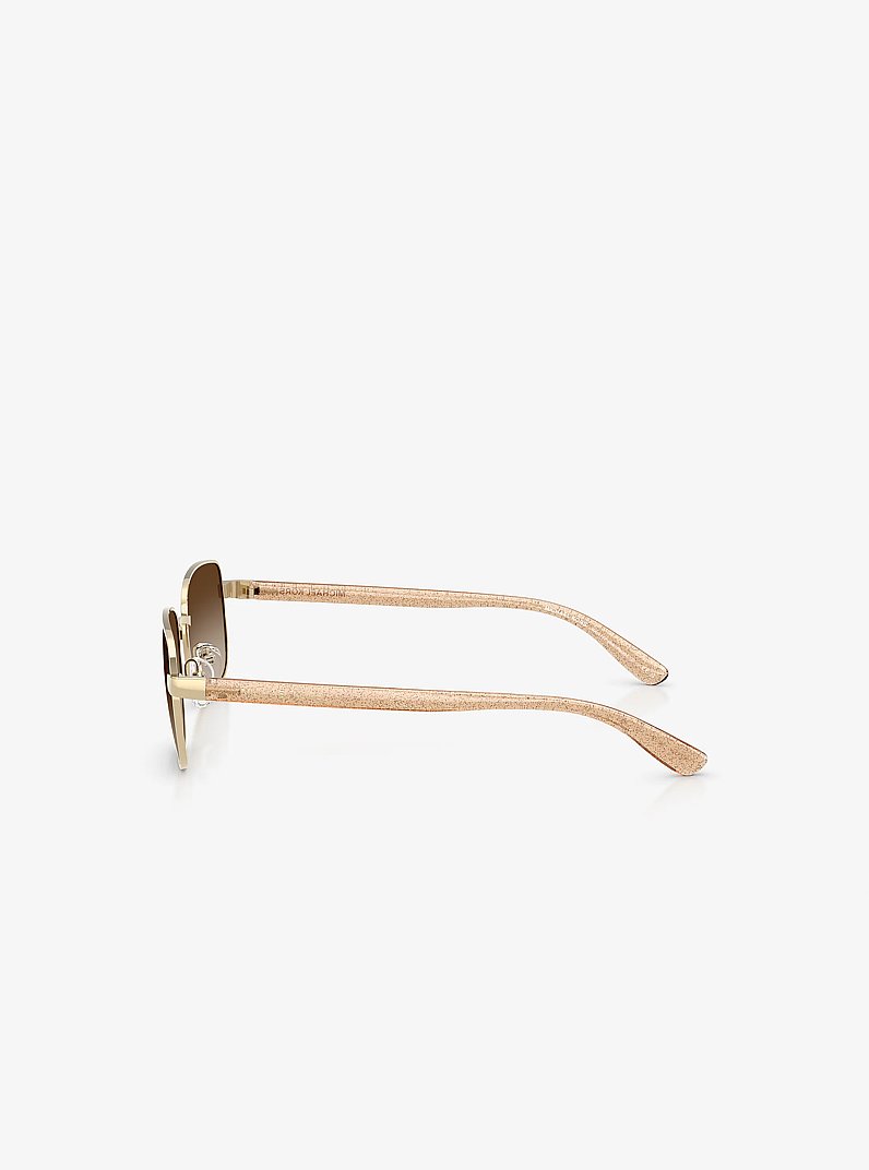 S&atilde;o Paulo Sunglasses in LIGHT GOLD | Michael Kors