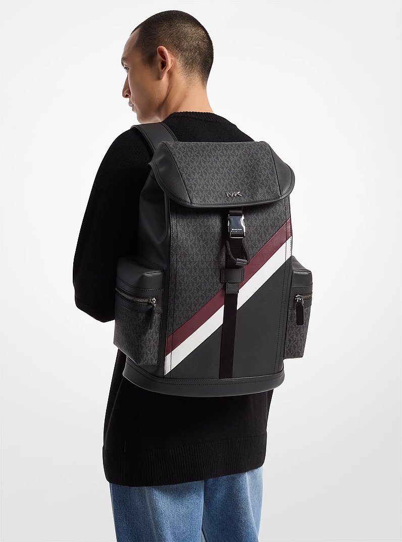 Rivington Logo Stripe Backpack