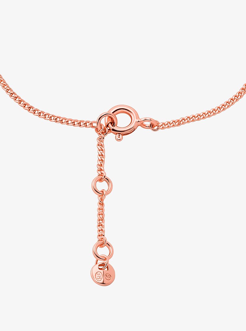 Precious Metal-Plated Sterling Silver Heart Bracelet in ROSE GOLD | Michael Kors
