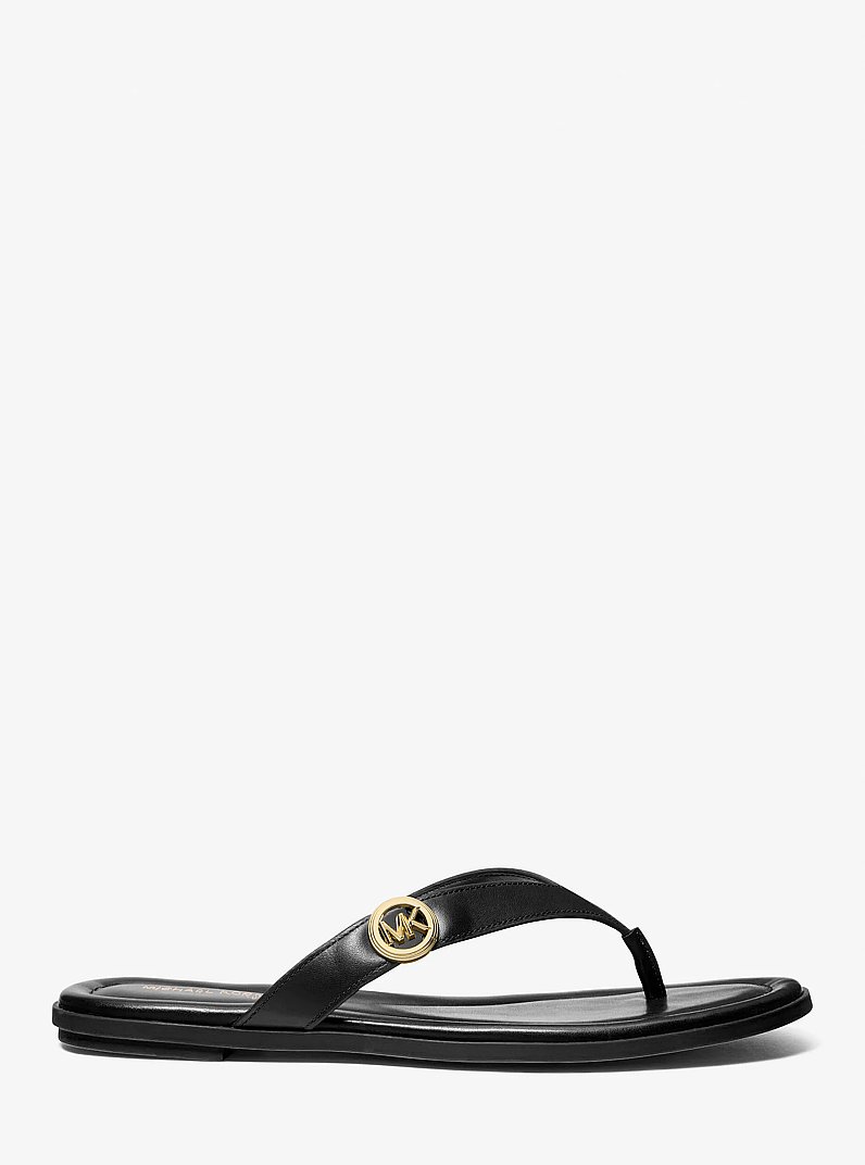 Sandalo Erin in pelle in NERO | Michael Kors