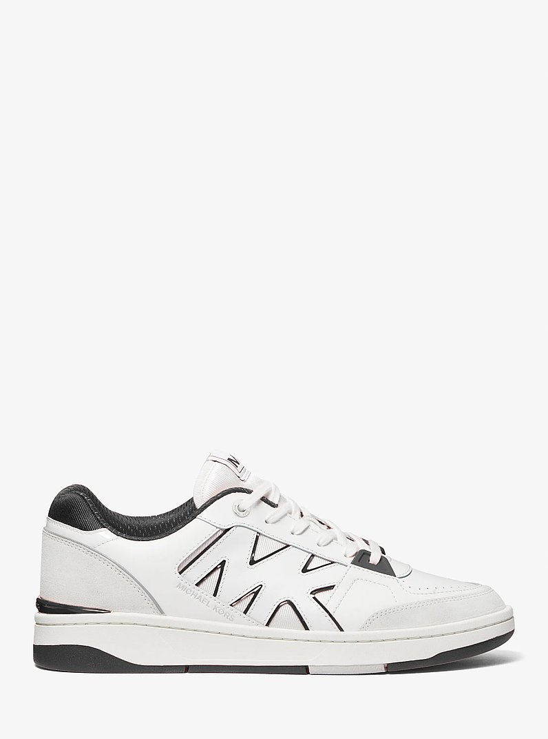 Rebel Leather Sneaker in BLACK COMBO | Michael Kors