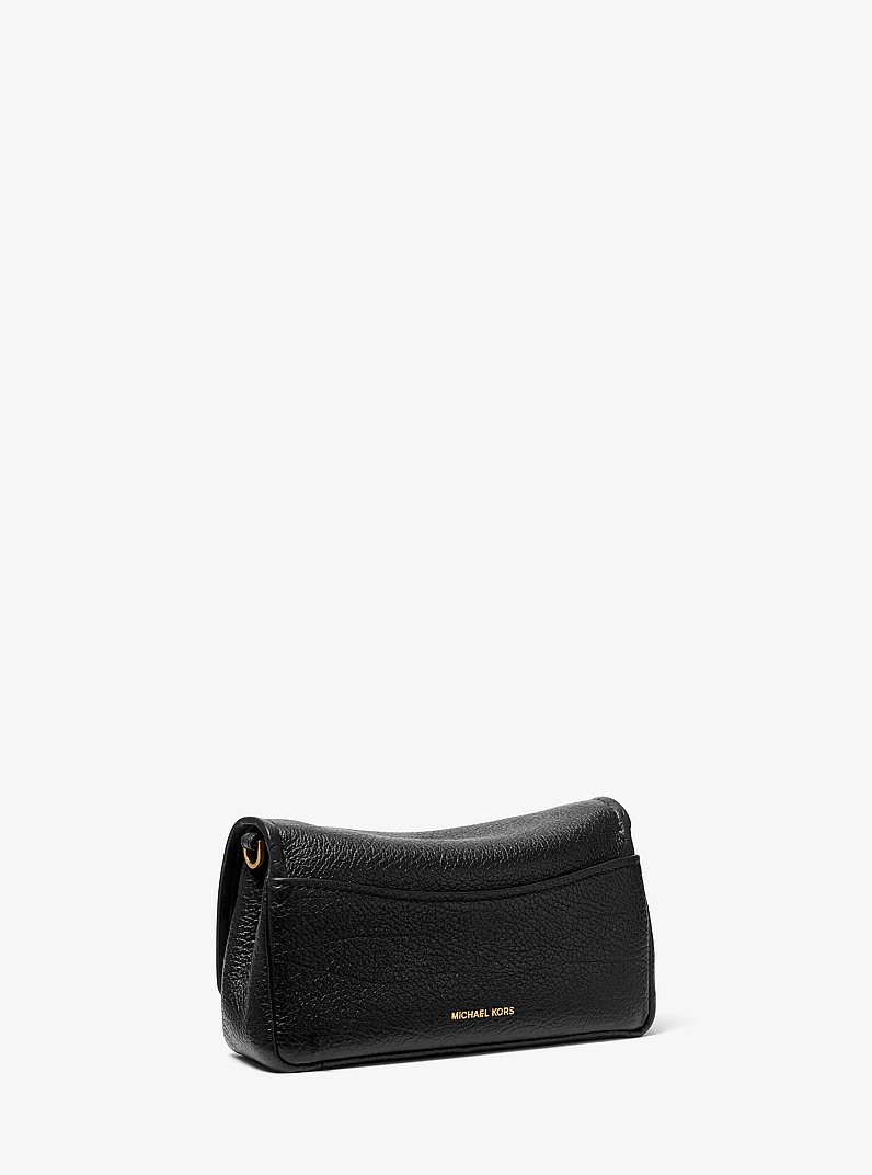 Petite pochette Bryant en cuir textur&eacute; in NOIR | Michael Kors