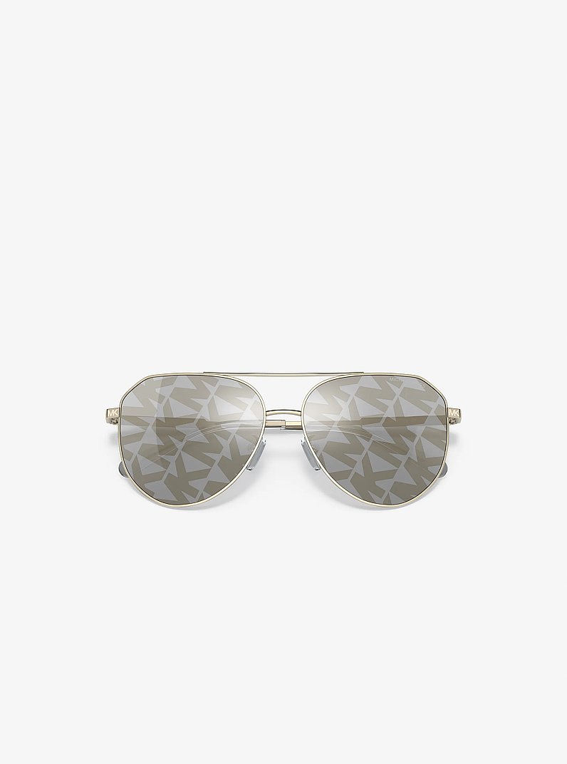Cheyenne Sunglasses in SILVER/GOLD | Michael Kors