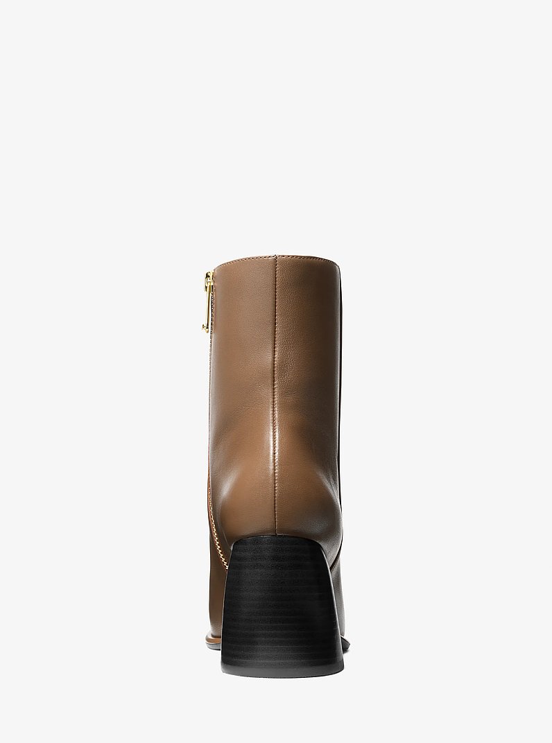 Maude Leather Boot in DRIFTWOOD | Michael Kors