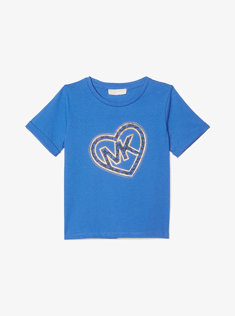 Logo Heart Cotton T-Shirt