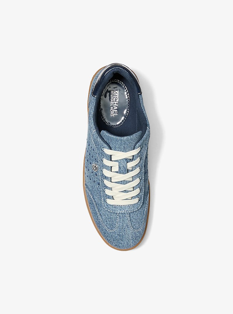 Scotty Denim Sneaker in NEW HRZN WSH | Michael Kors