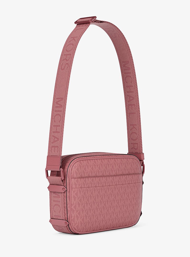 Maeve Large Signature Logo Crossbody Bag in ROSEWOOD | Michael Kors
