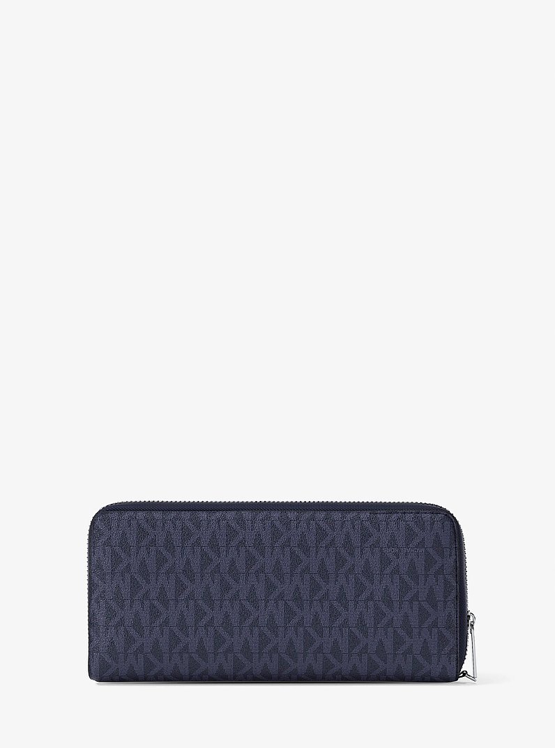 Large Logo Continental Wallet in DRESS BLUES | Michael Kors