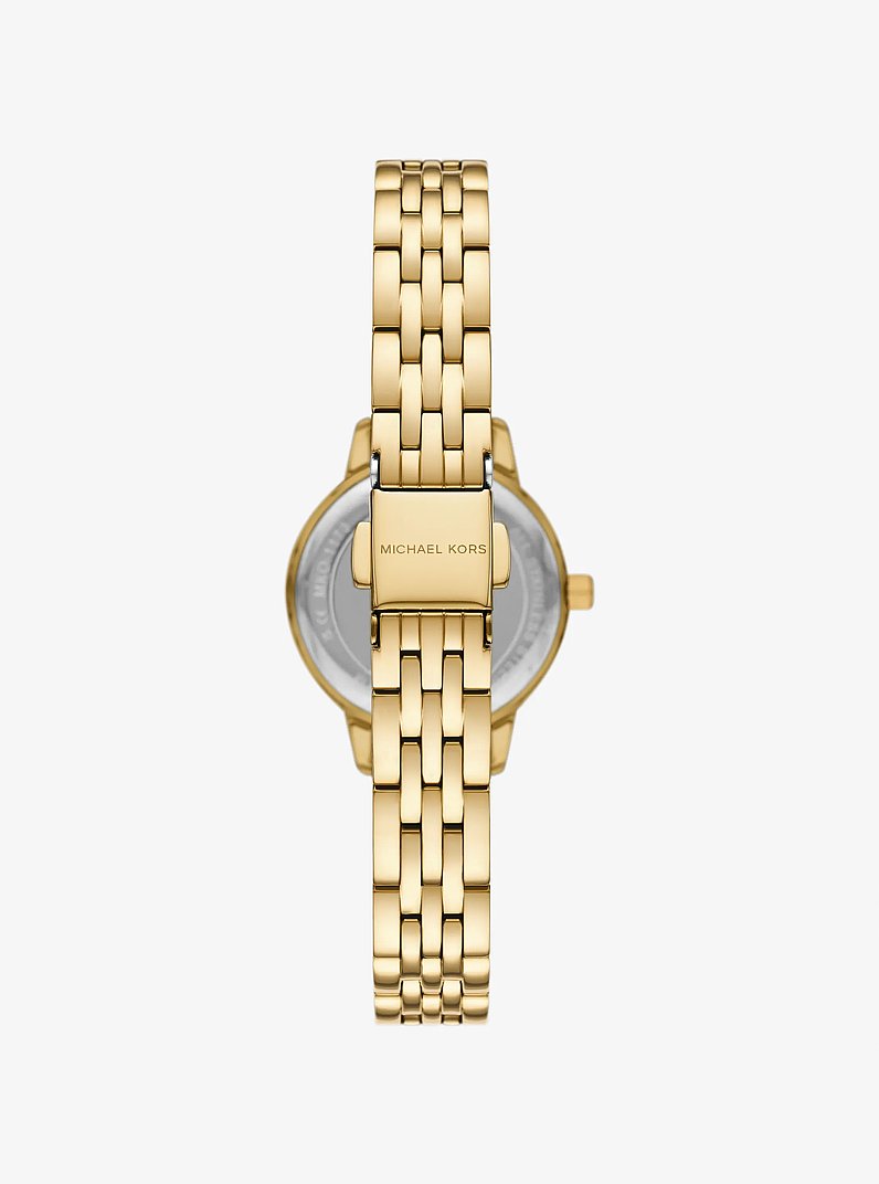 Reloj Melissa mini en tono dorado con incrustaciones in DORADO | Michael Kors