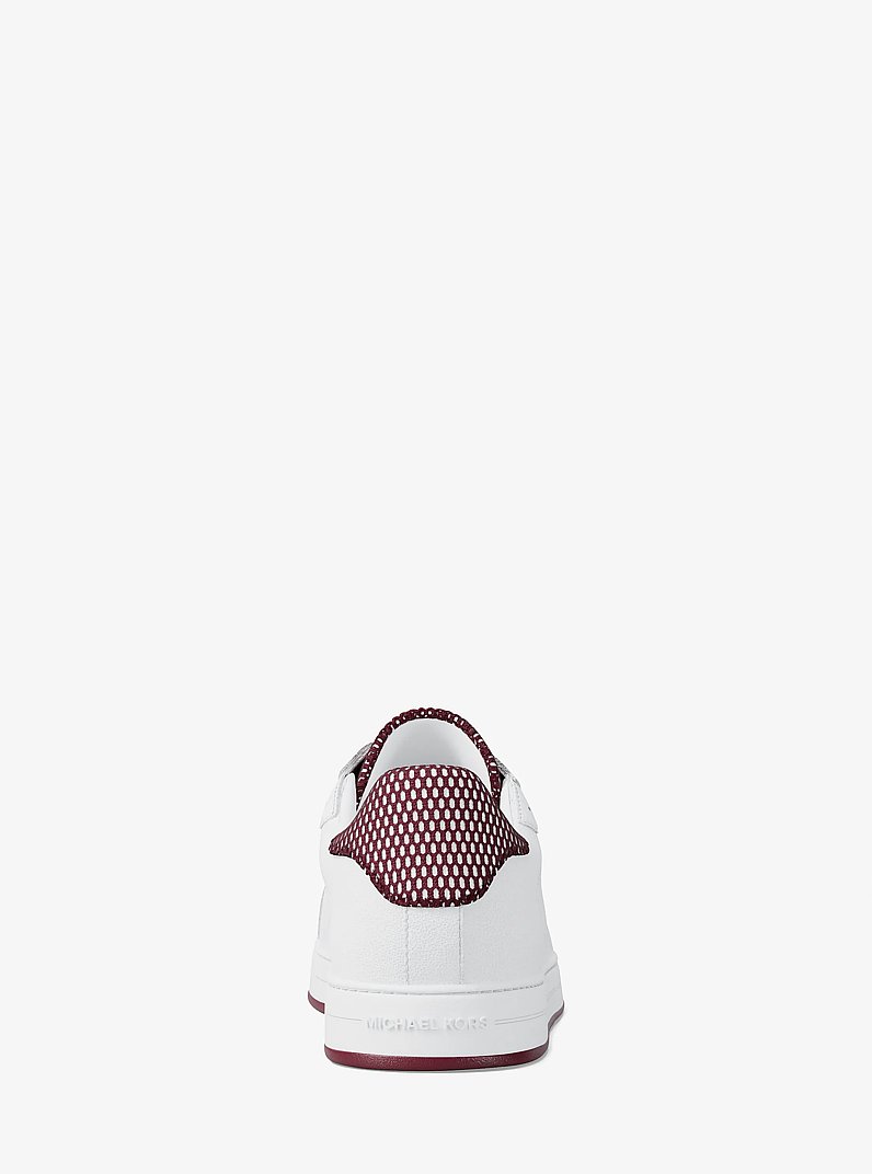 Keating Leather Sneaker in MULBERRY | Michael Kors