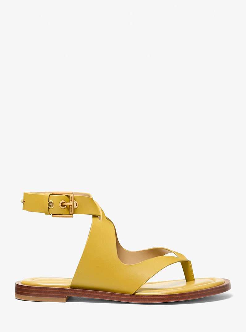 Irene Leather Wrap Sandal