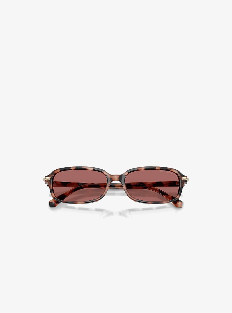 Agra Sunglasses in PINK TORTOISE | Michael Kors