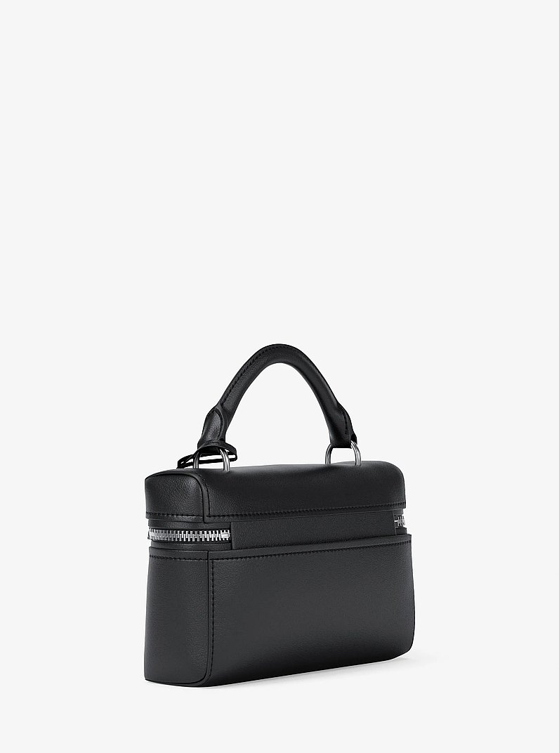 Bandolera Jana de piel extrapeque&ntilde;a in NEGRO | Michael Kors