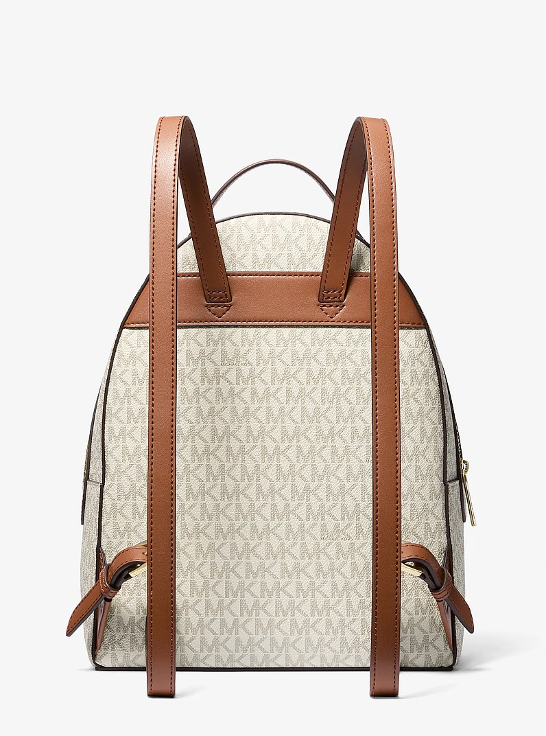 Sheila Medium Logo Backpack in VANILLA | Michael Kors